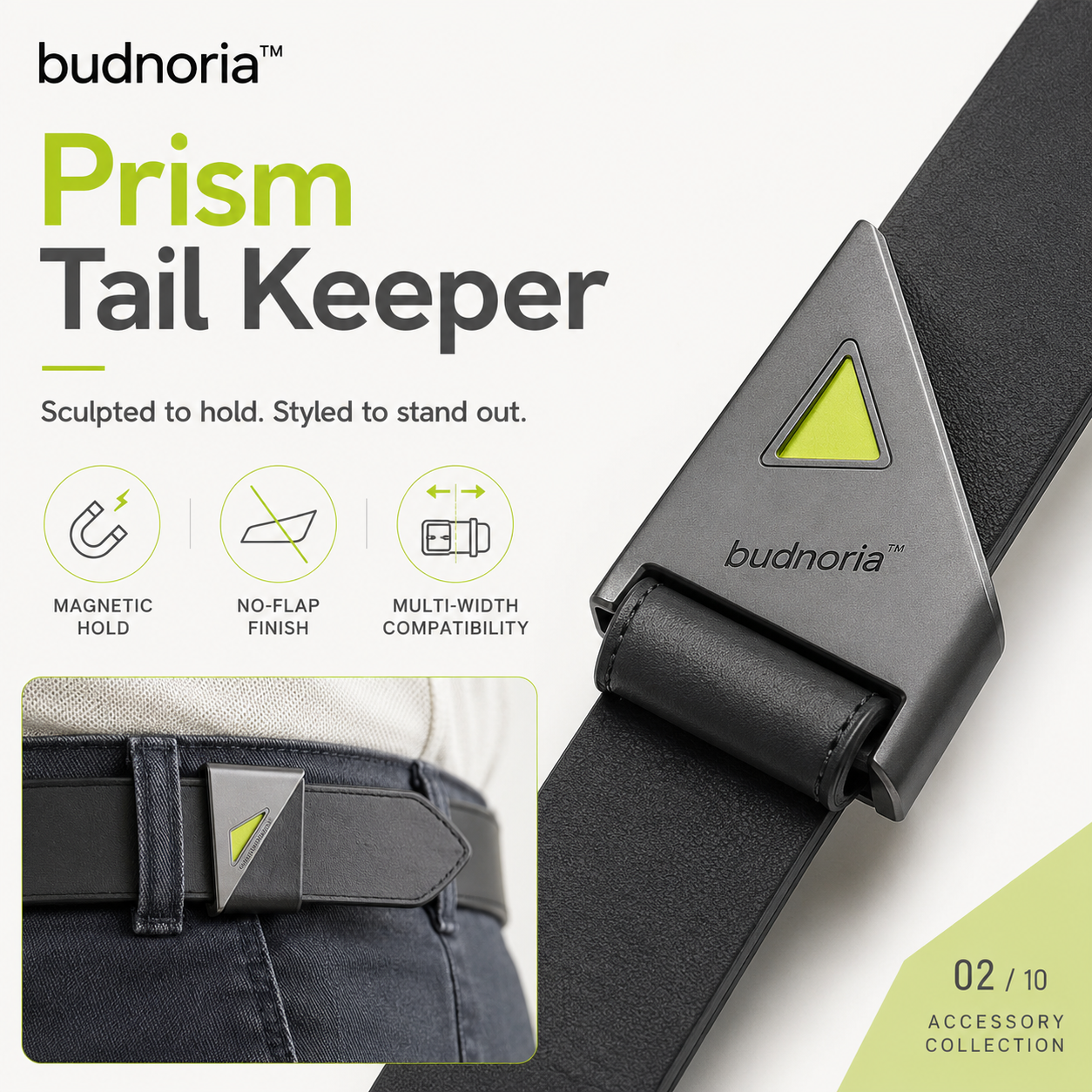 🔺 Budnoria™ Prism Tail Keeper