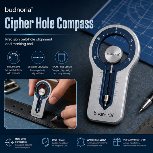 🧭 Budnoria™ Cipher Hole Compass